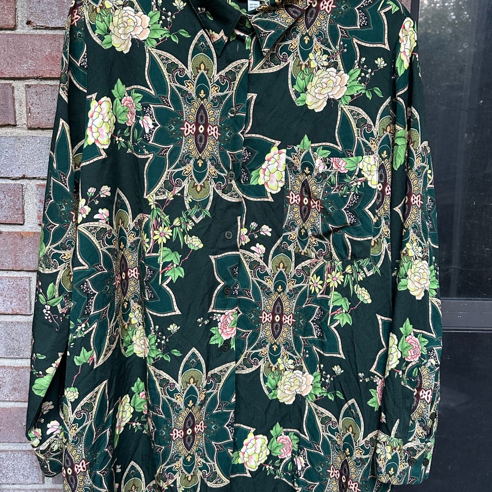 Ulla Popken Button Up Blouse size 20/22 - Picture 3 of 13